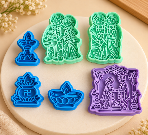 Top Set Method Wedding theme clay cutter set | THRY